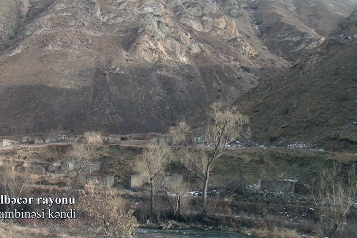Kəlbəcərin İmambinəsi kəndindən videogörüntülər Kəlbəcərin İmambinəsi kəndindən videogörüntülər