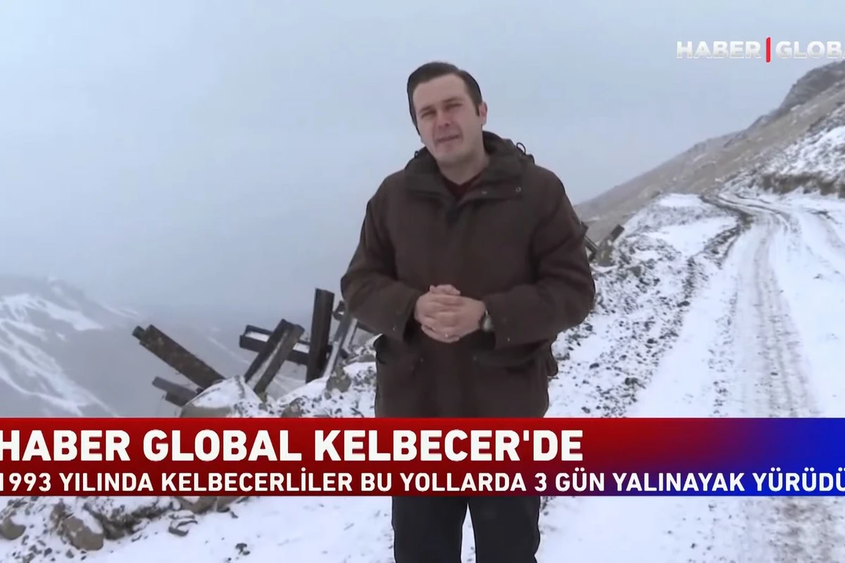 “Haber Global” Kəlbəcərdə: Qar donunu geyinmiş, dəhşət günlərinin şahidi dağlar... - VİDEOREPORTAJ