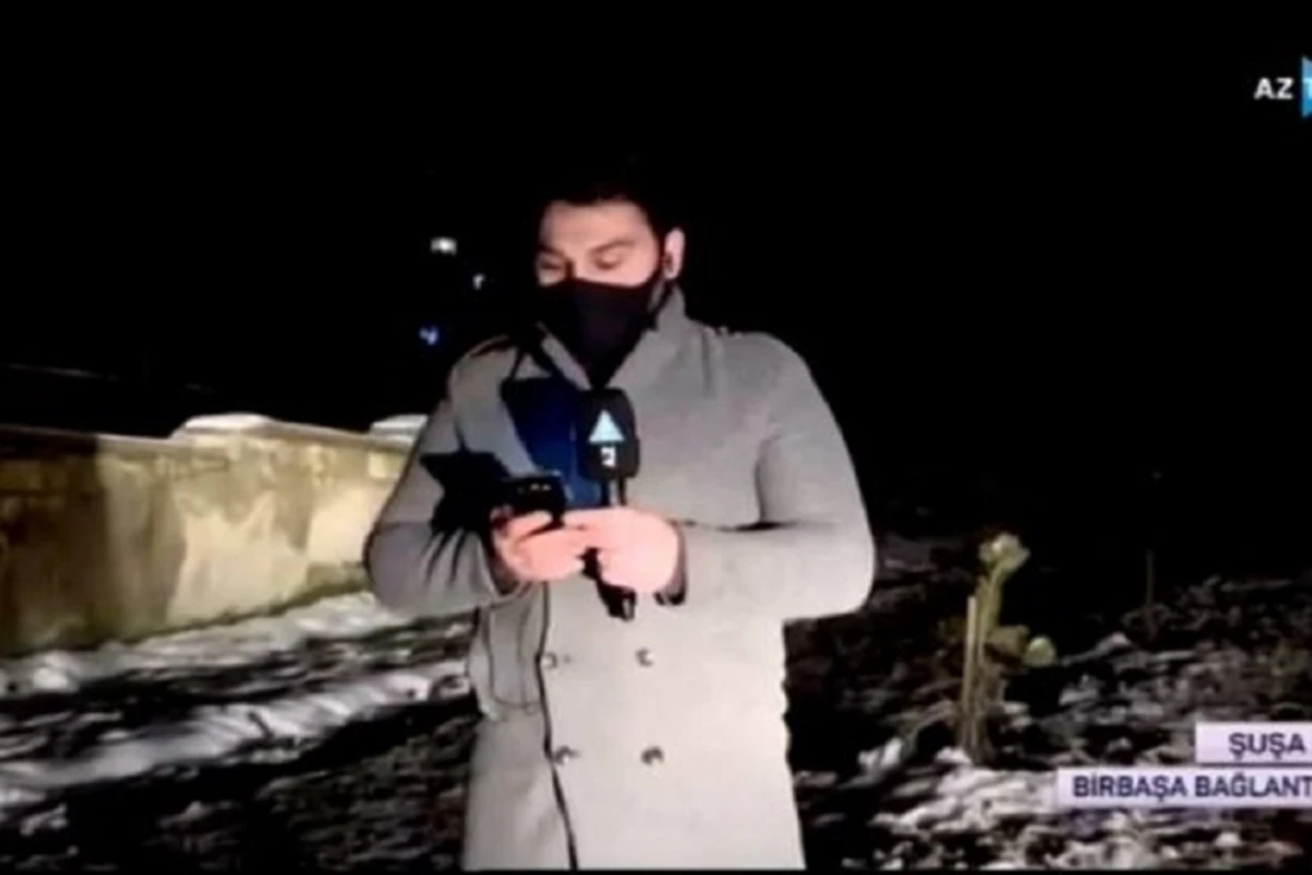 Şuşadan ilk BİRBAŞA TV BAĞLANTISI - VİDEO