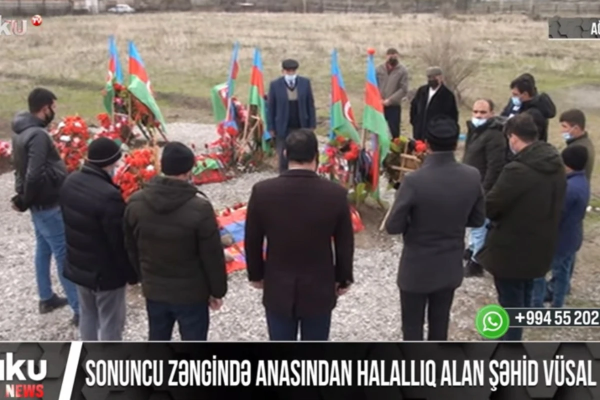 Evə sonuncu zəngində anasından halallıq alan şəhid Vüsal İbişov - VİDEO