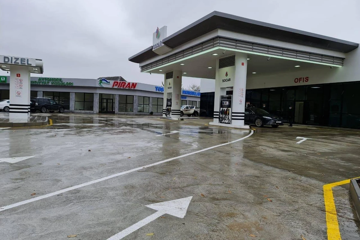 SOCAR Petroleum открыл новую АЗС - ФОТО