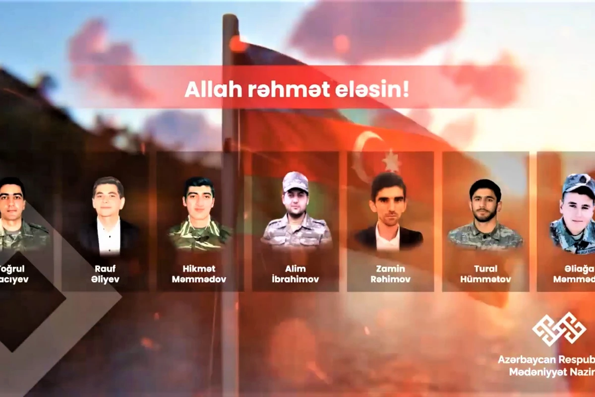 Şəhidlik zirvəsinə ucalmış yeddi gəncimiz - VİDEO