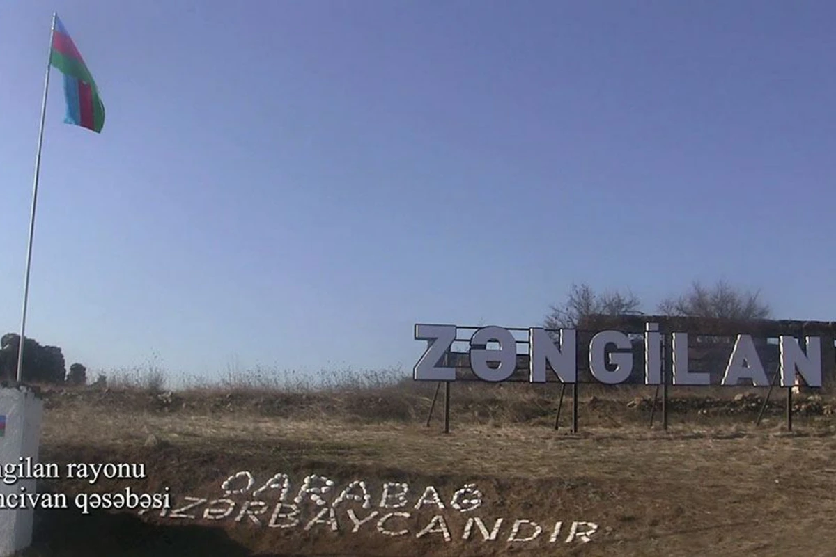 Освобожденный поселок Миндживан в Зангилане - ВИДЕО