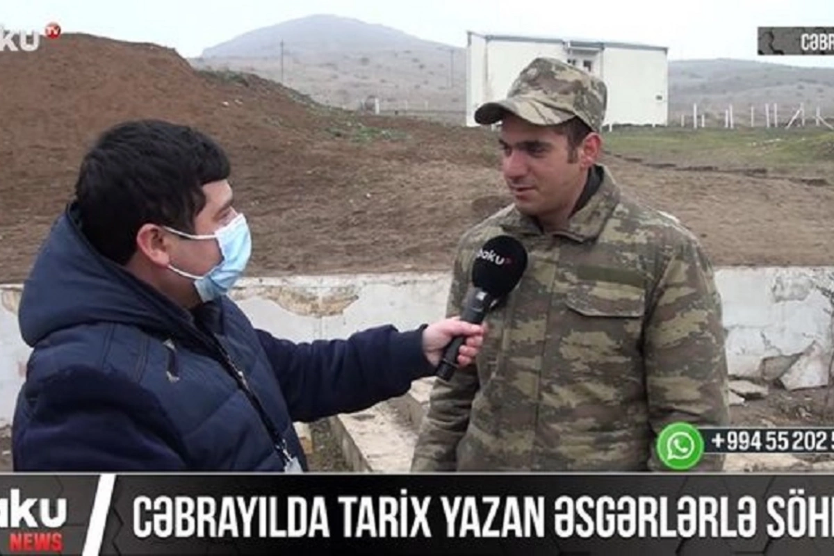 Cəbrayılda tarix yazan əsgərlər... - VİDEOREPORTAJ