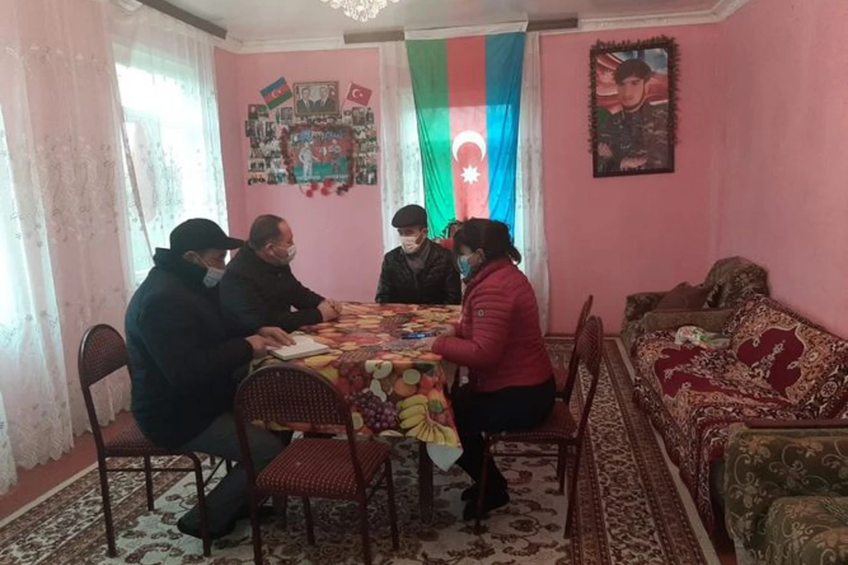 Для семьи шехида Эльвина Гулузаде в Тертере создано малое хозяйство
