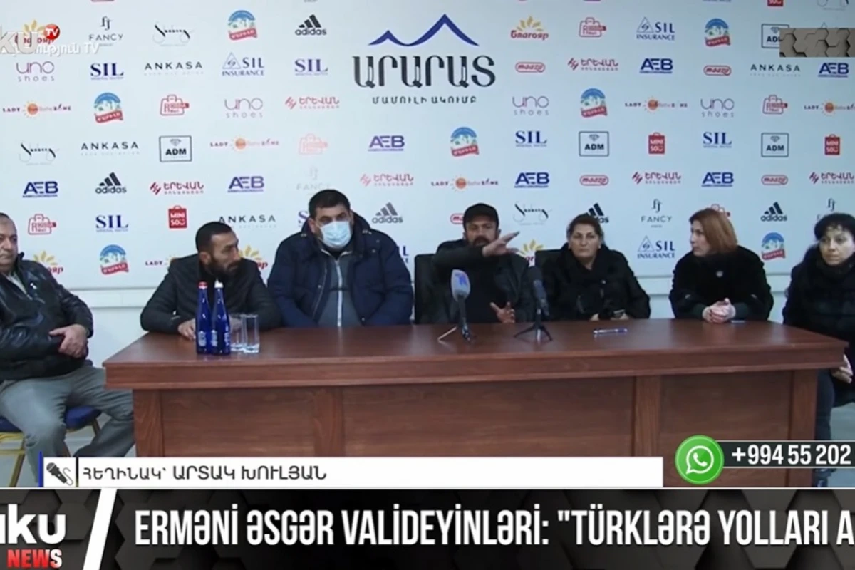Erməni əsgər valideynləri ayağa qalxdı: “Türklərə yolları açın” - VİDEO