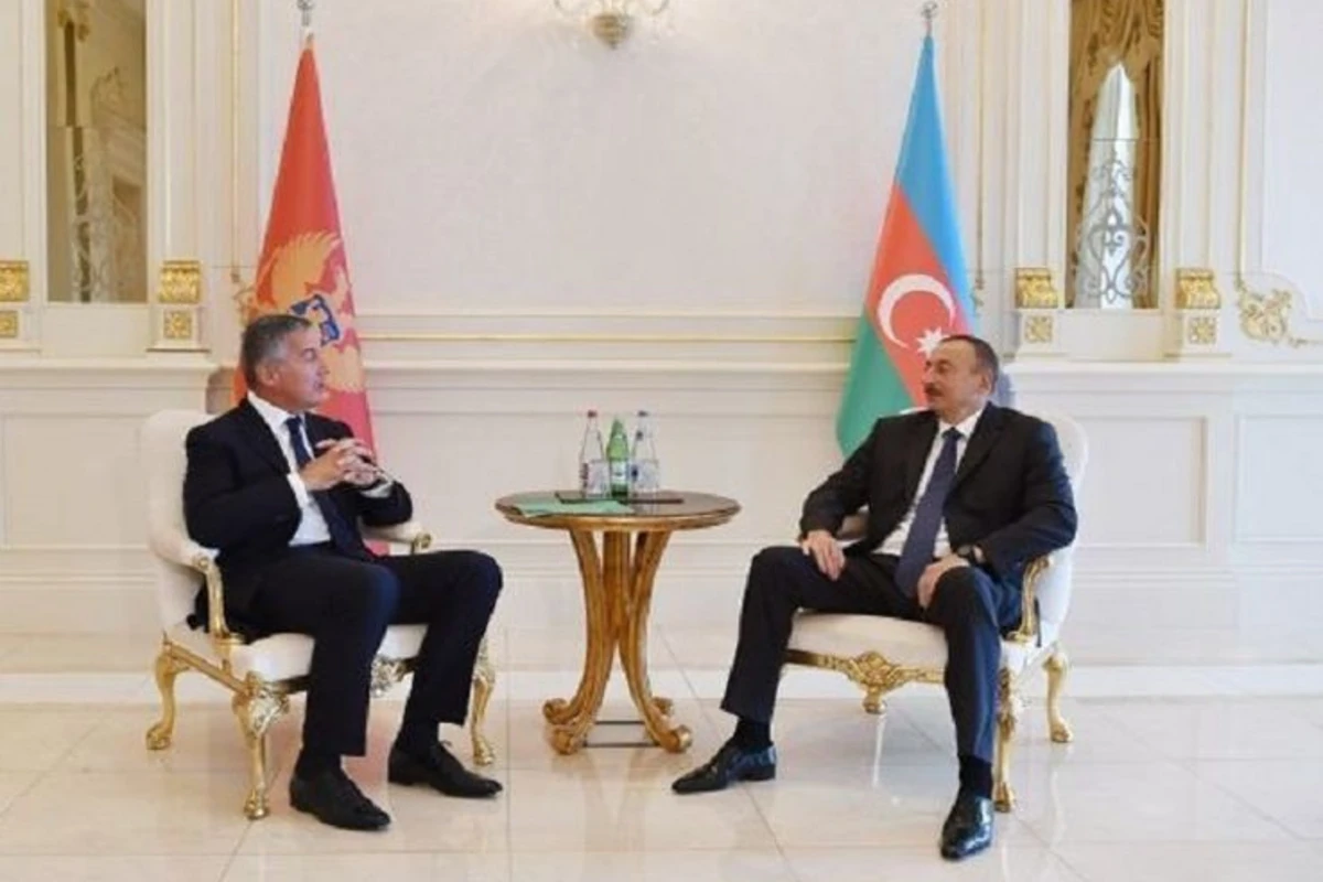 Monteneqronun dövlət başçısı Azərbaycan Prezidenti İlham Əliyevi təbrik edib