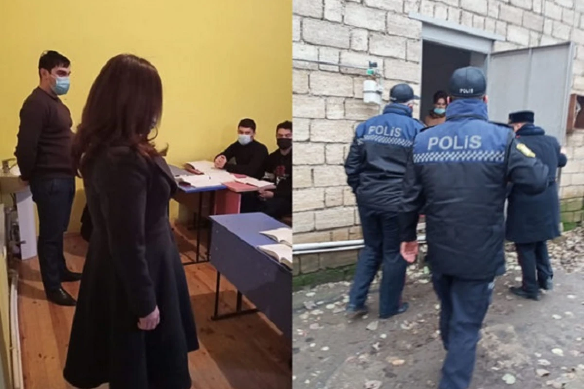 В Хачмазе выявлен работавший в нарушение карантина образовательный центр - ФОТО