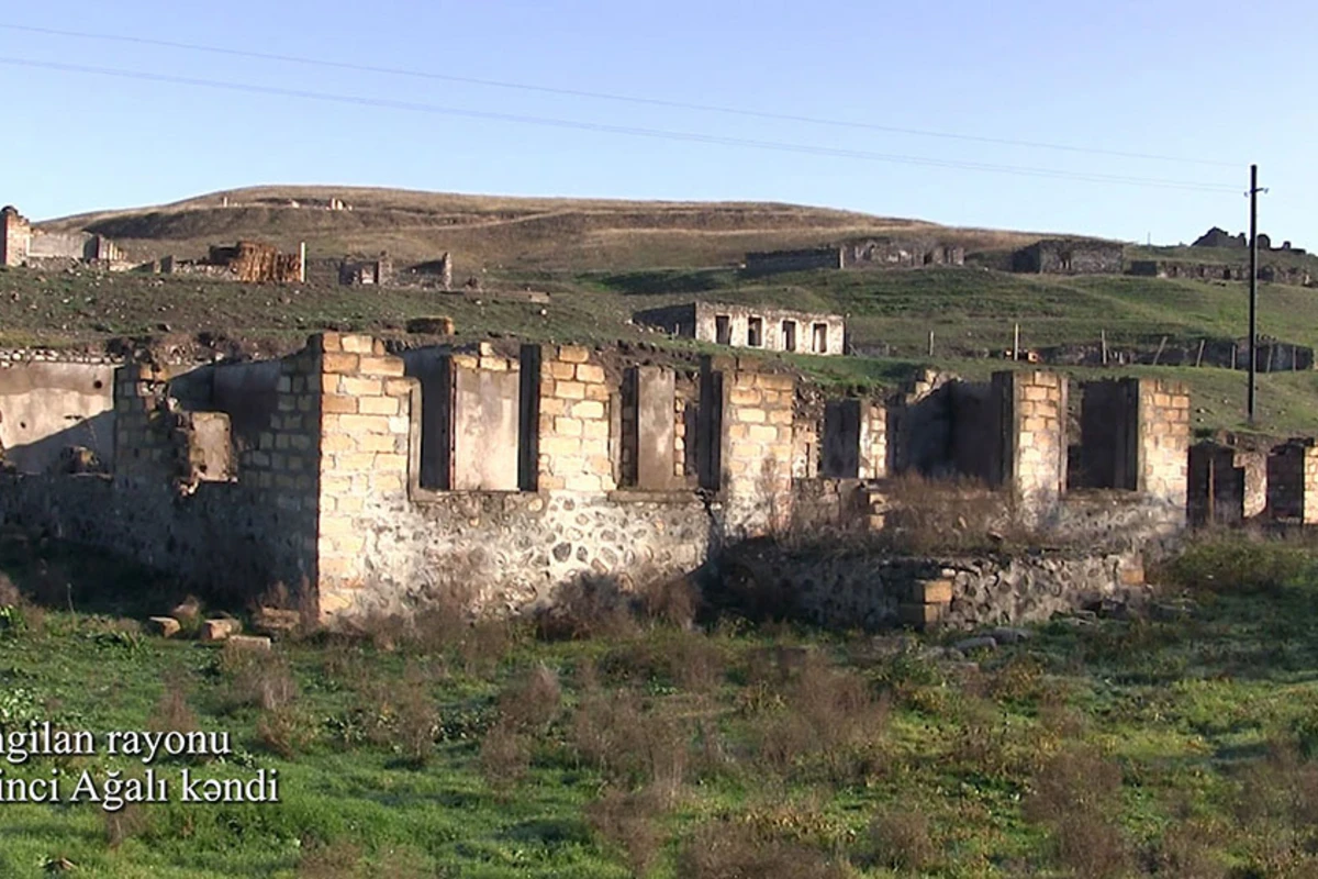 Zəngilan rayonunun Birinci Ağalı kəndi - VİDEO
