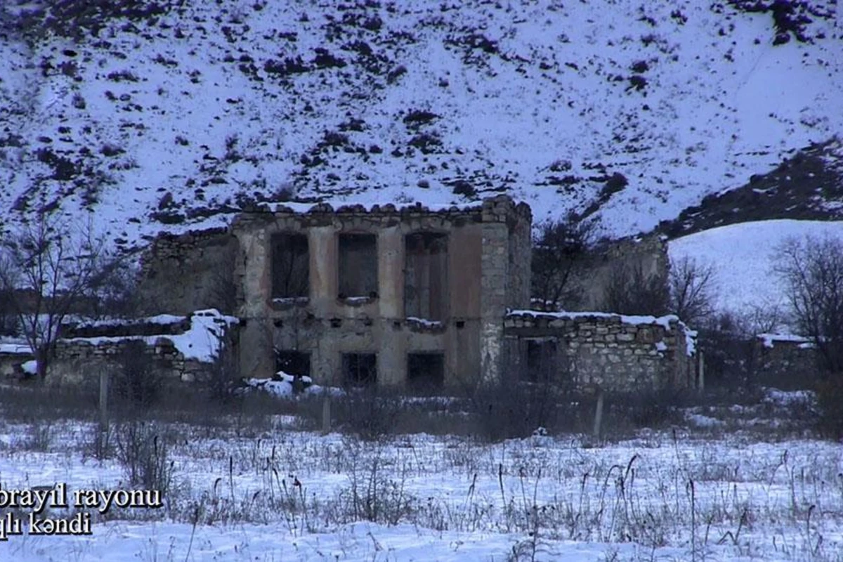 Кадры из села Исаглы Джебраильского района - ВИДЕО
