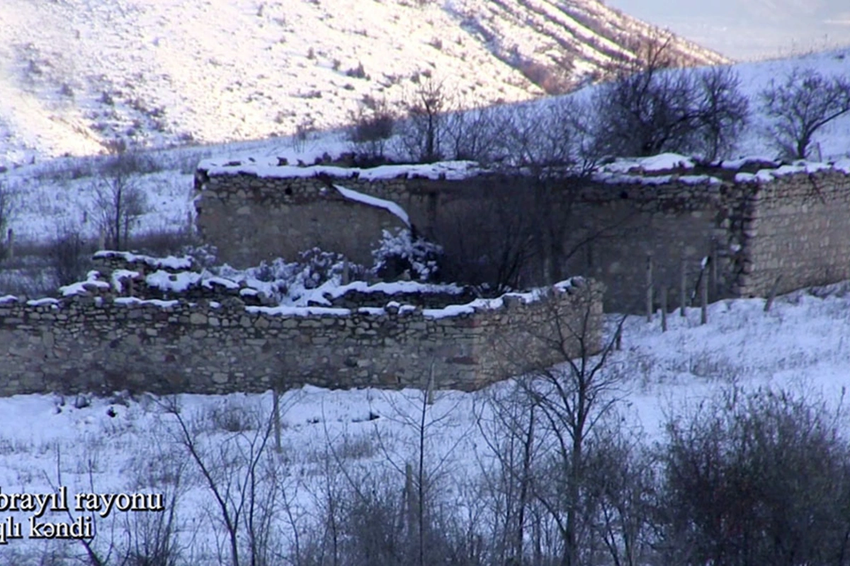 Cəbrayılın İsaqlı kəndinin görüntüləri - VİDEO