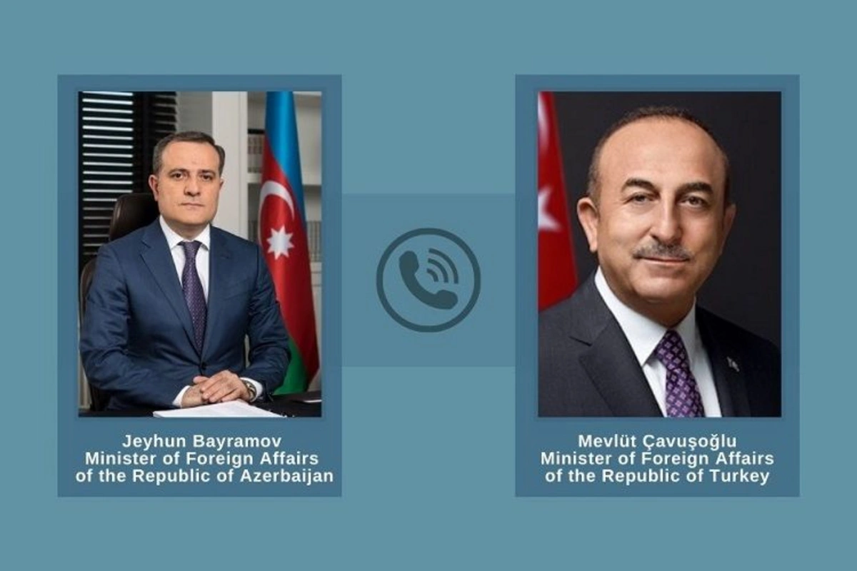 Ceyhun Bayramov türkiyəli həmkarı ilə telefonla danışıb