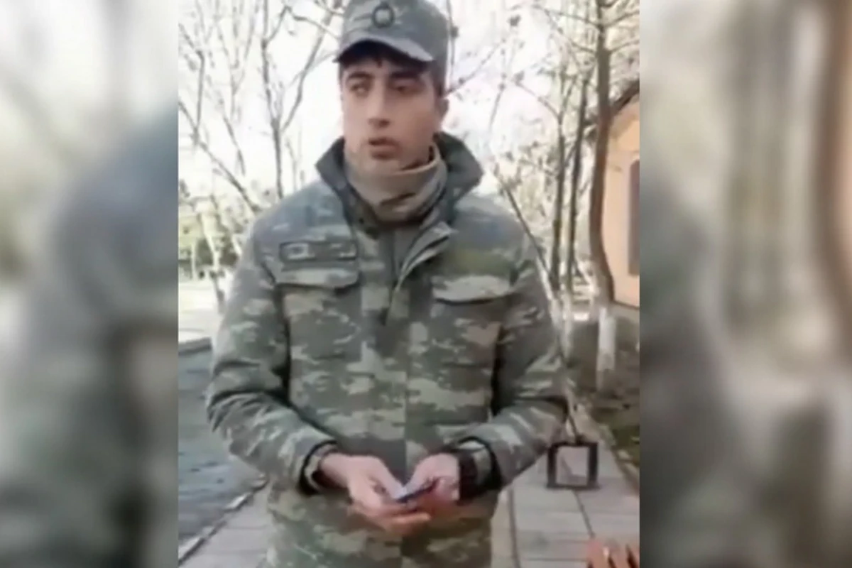 Азербайджанский солдат отправил зарплату семьям ставших шехидами боевых товарищей - ВИДЕО