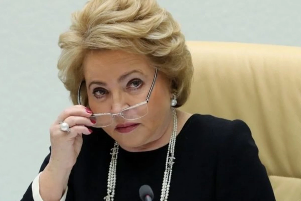 Valentina Matviyenko Prezident İlham Əliyevə təbrik məktubu göndərib