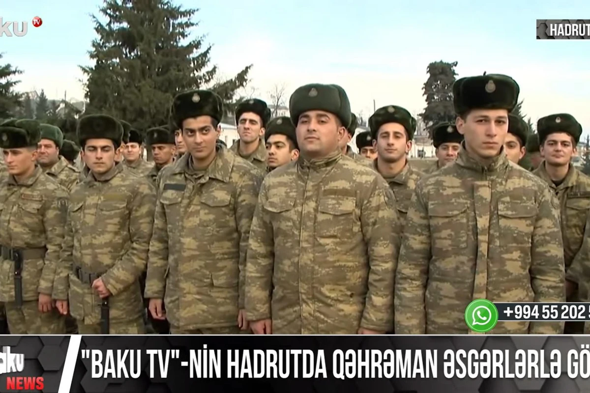 Hadrutda olan igid əsgərlər danışdı - VİDEO
