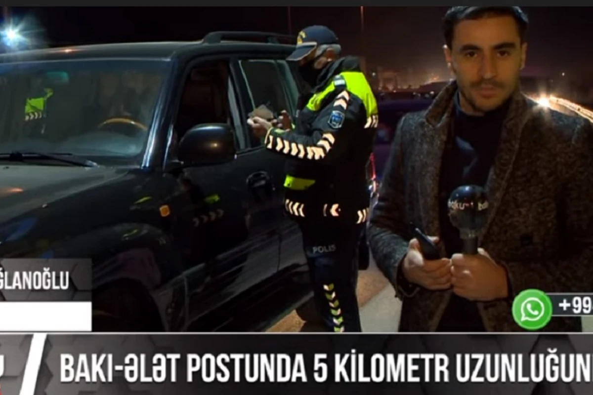 Bakı-Ələt postunda 5 kilometr tıxac yaranıb - VİDEO Bakı-Ələt postunda 5 kilometr tıxac yaranıb - VİDEO