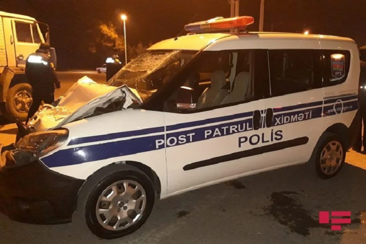 PPX avtomobili qəzaya uğrayıb - FOTO