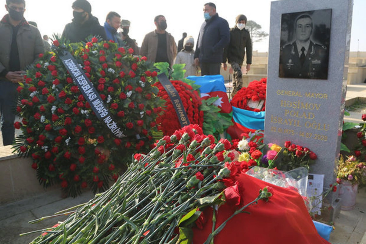 General-mayor Polad Həşimovun xatirəsi yad edilib - FOTO