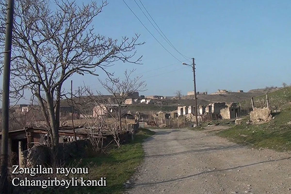 Zəngilan rayonunun Cahangirbəyli kəndi - VİDEO
