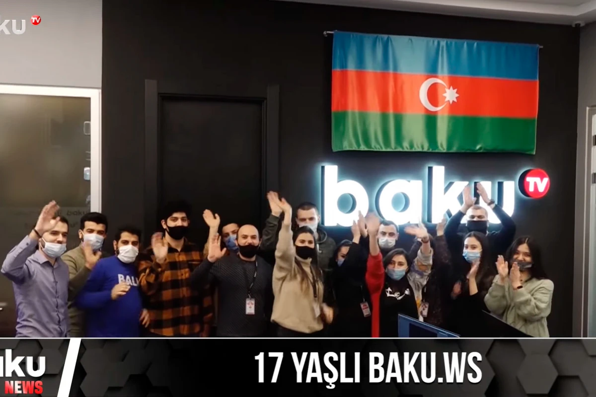 BAKU TV поздравил BAKU.WS с 17-летием - ВИДЕО