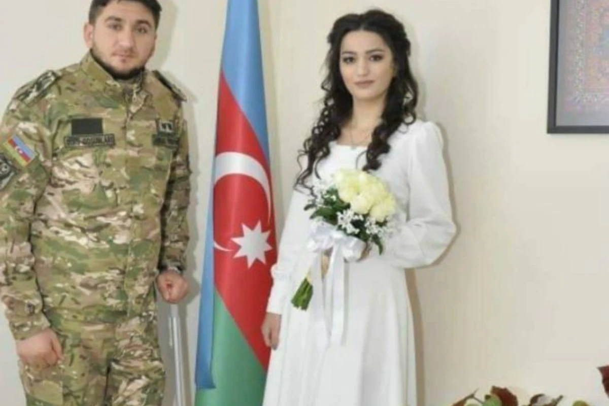 Vətən müharibəsi qazisi ailə həyatı qurdu - FOTO