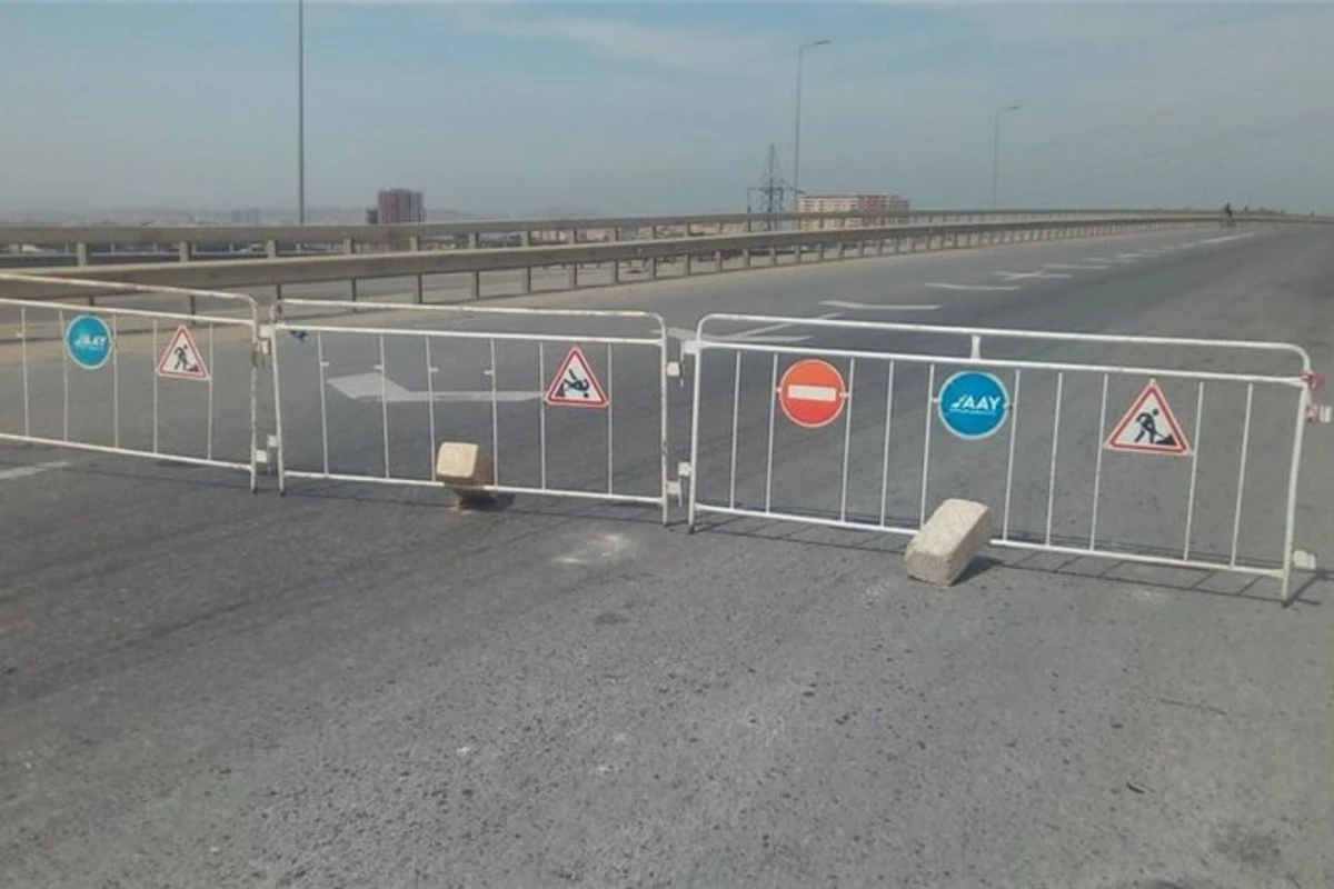 Bakıda iki prospektin kəsişməsində hərəkət qismən məhdudlaşdırılacaq