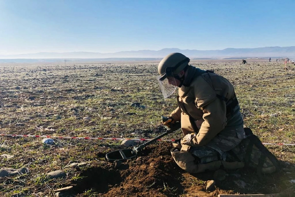 Türkiyə Müdafiə Nazirliyi: “Qarabağda minalardan təmizlənmə işləri davam edir” - FOTO