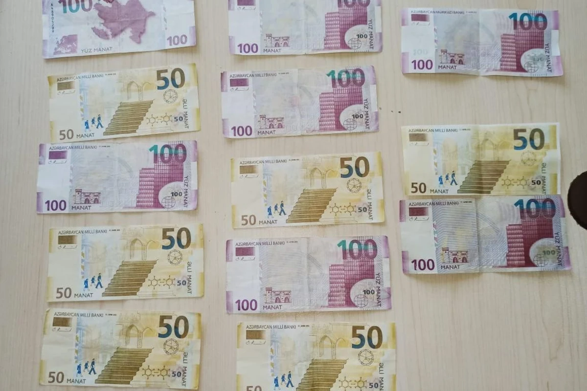 Saxta pulların tədavülə buraxılmasının qarşısı alındı - FOTO