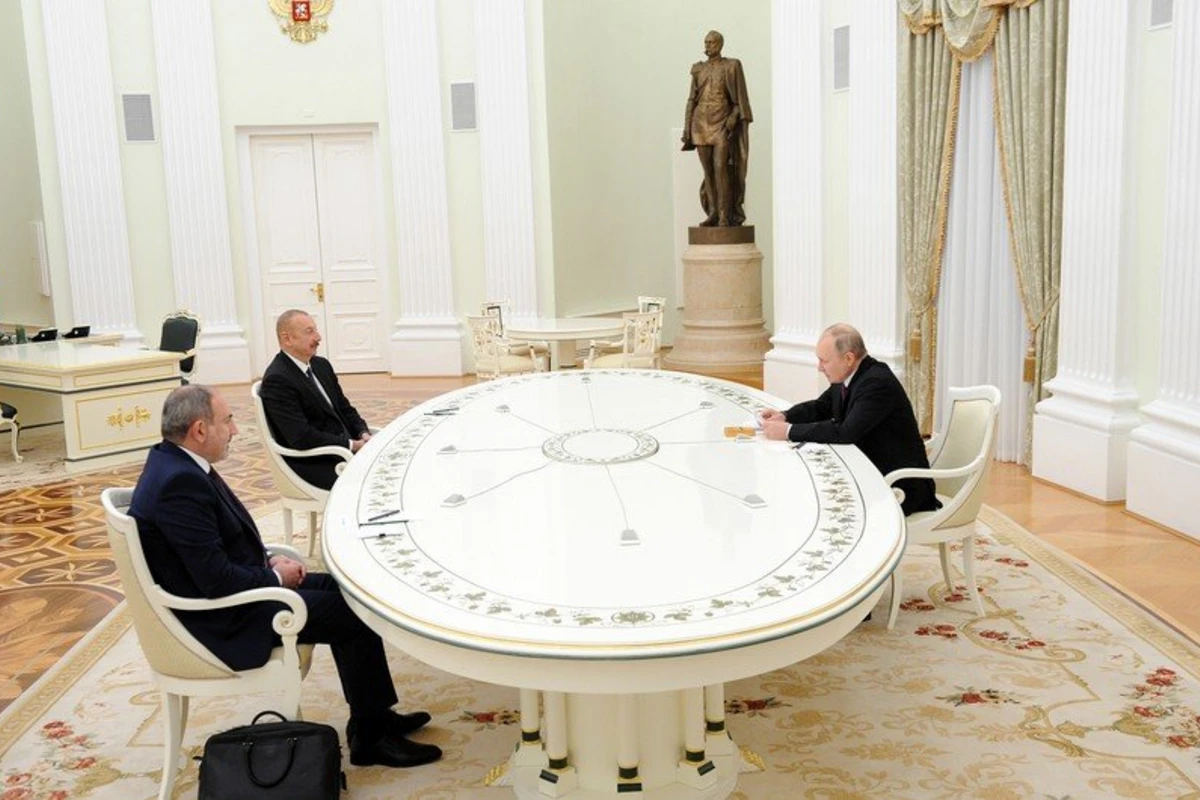 İlham Əliyev, Putin və Paşinyanın Moskva görüşü - YENİLƏNİB + VİDEO