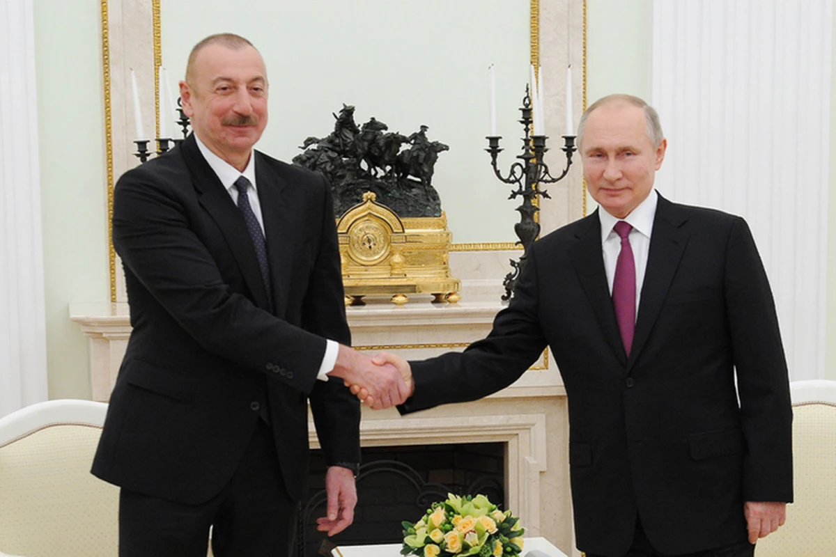 Состоялась двусторонняя встреча между президентами Азербайджана и России