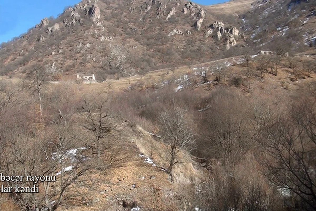 Kəlbəcərin Şaplar kəndindən görüntülər - VİDEO