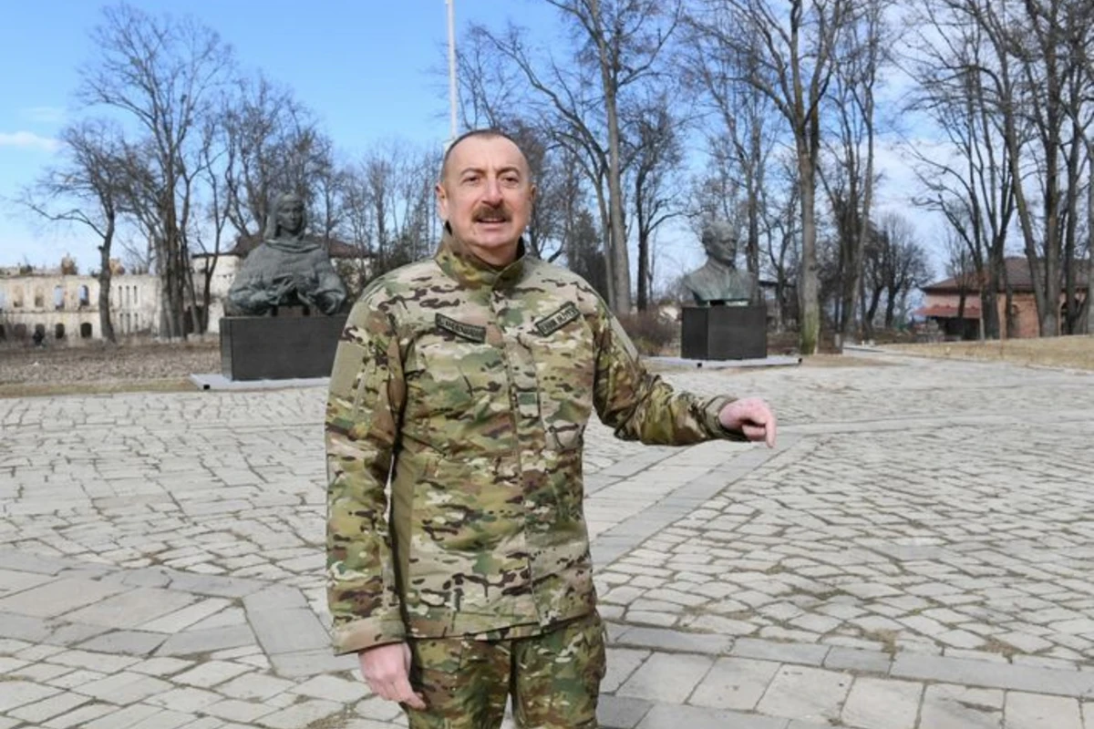Президент Ильхам Алиев: Направляемся в Ходжавендский район - ВИДЕО