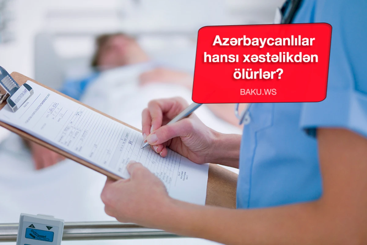 Azərbaycanlılar ən çox nədən ölür? - SƏBƏBLƏR Azərbaycanlılar ən çox nədən ölür? - SƏBƏBLƏR