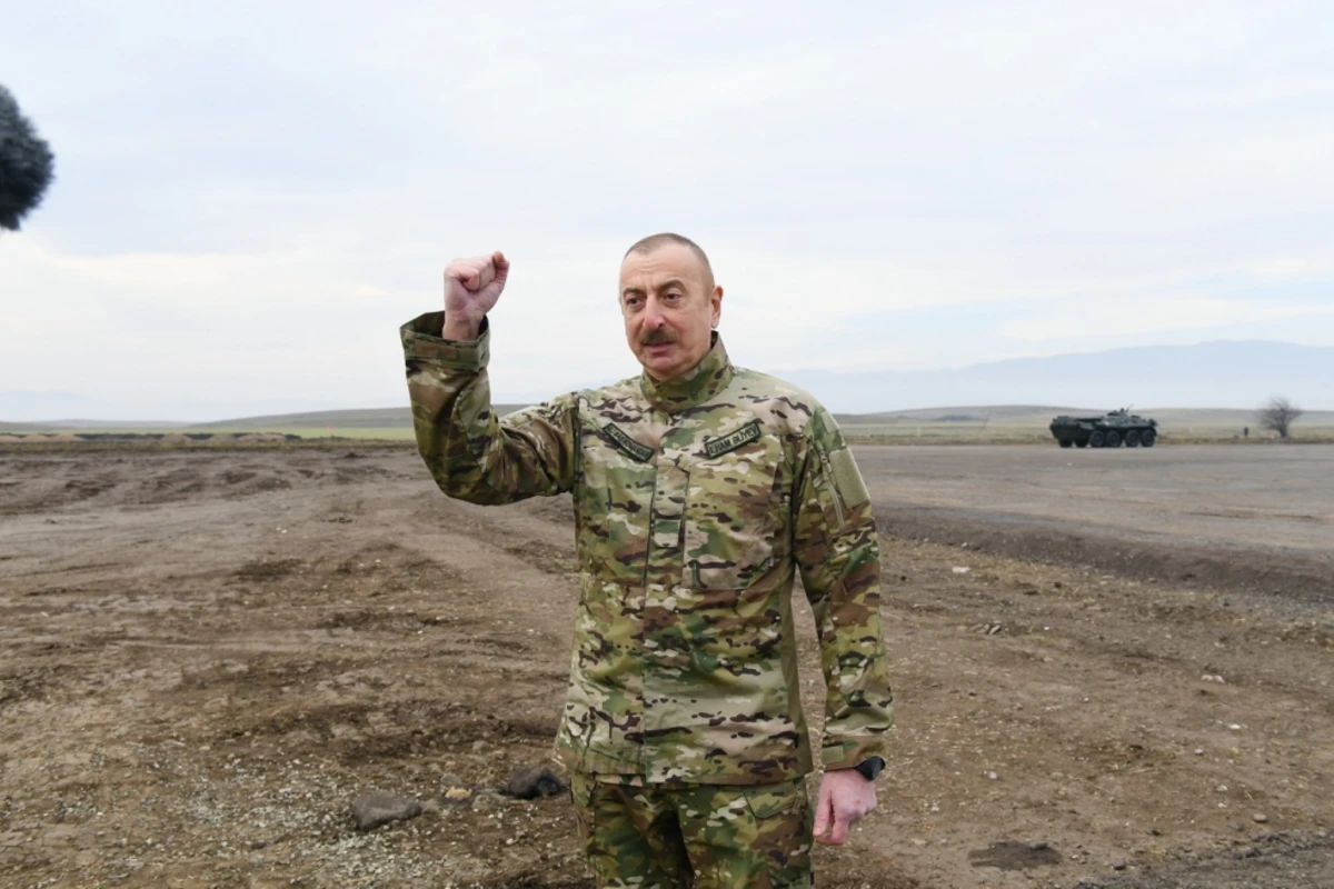 Ильхам Алиев: 44-дневная война нашей доблестной Армии – это война XXI века
