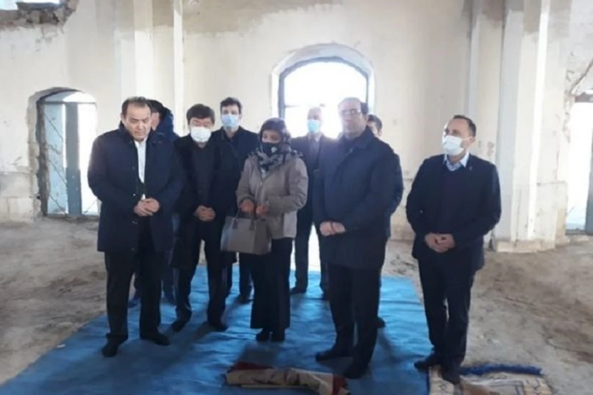 TÜRKSOY-un və Türk Şurasının nümayəndə heyəti Ağdama səfər edib - FOTO