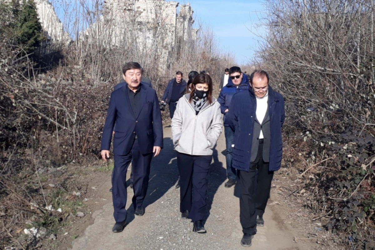 TÜRKSOY və Türk Şurasının nümayəndə heyəti Füzuli rayonuna səfər edib - FOTO