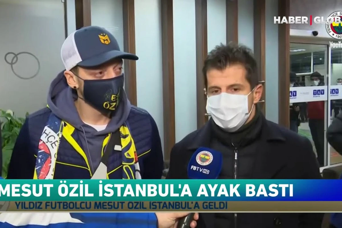 Məsut Özil Türkiyəyə belə gəldi - Ulduz futbolçunun ilk açıqlaması - VİDEO