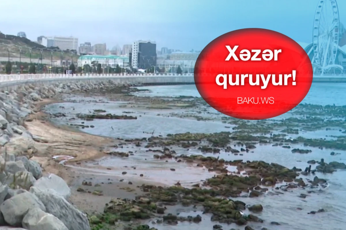 CİDDİ TƏHLÜKƏ: Xəzər dənizinin suyu niyə azalır? - AÇIQLAMA CİDDİ TƏHLÜKƏ: Xəzər dənizinin suyu niyə azalır? - AÇIQLAMA