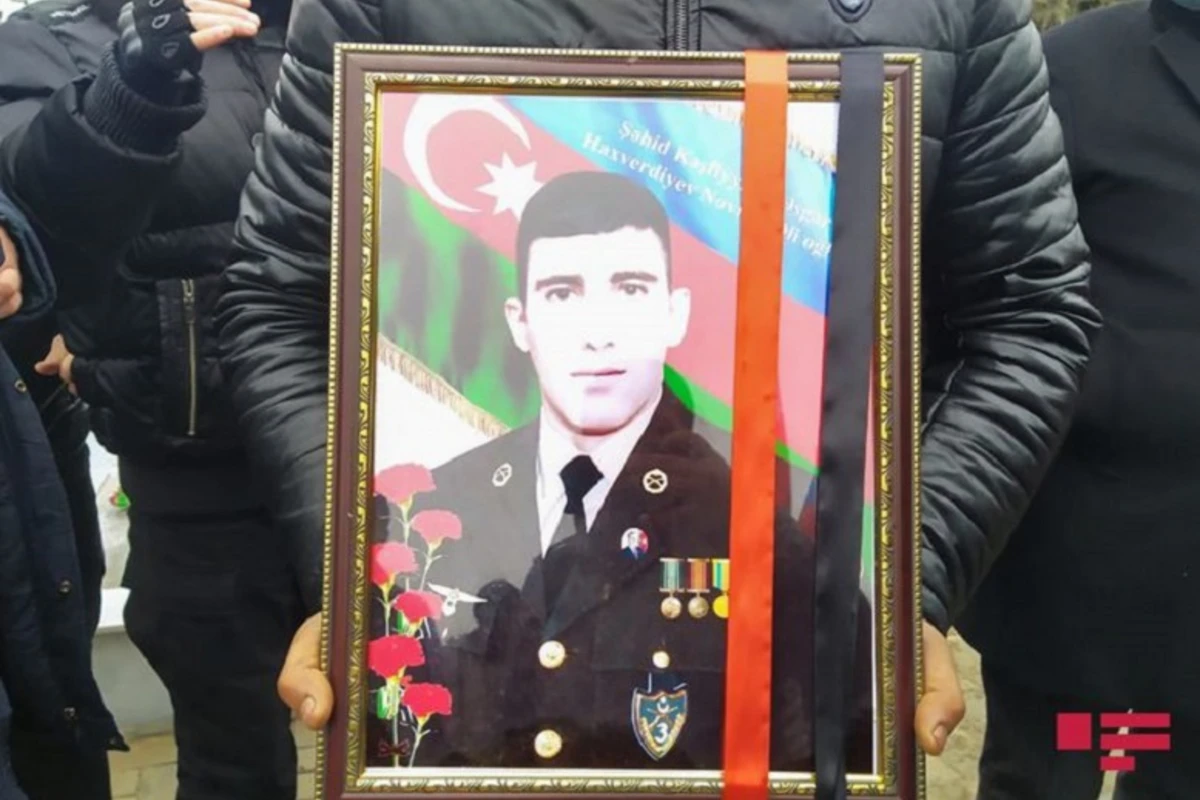 Azərbaycan Ordusunun şəhid olan hərbçisi Gəncədə dəfn edilib