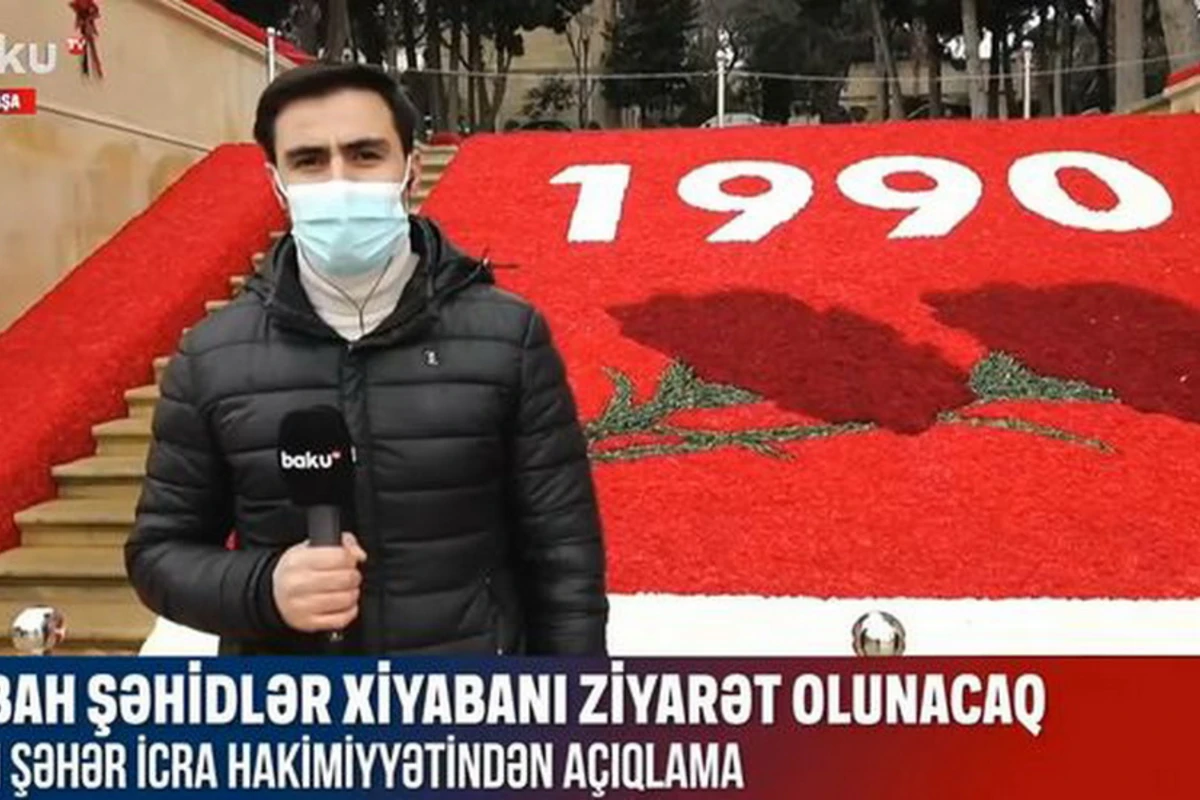 Şəhidlər Xiyabanından VİDEOREPORTAJ
