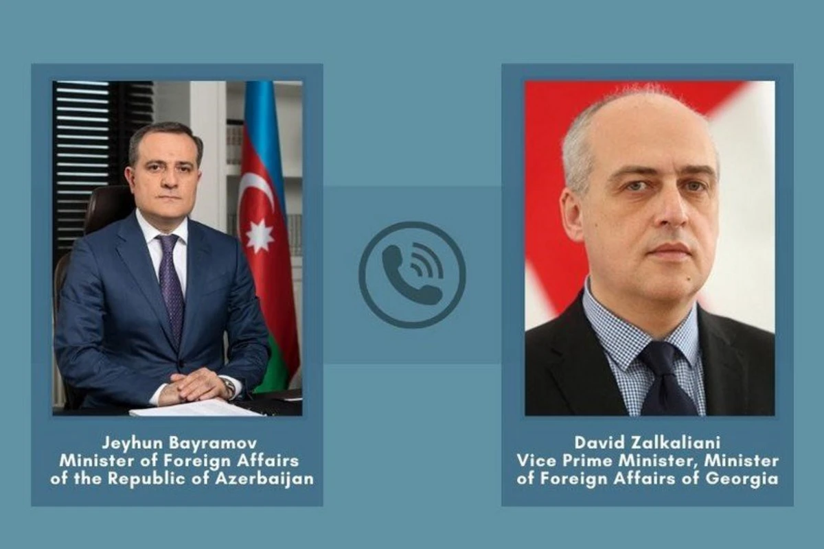 Ceyhun Bayramov gürcüstanlı həmkarı ilə telefonla danışıb