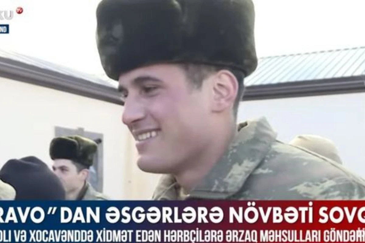“Bravo”dan əsgərlərə növbəti sovqat - VİDEO