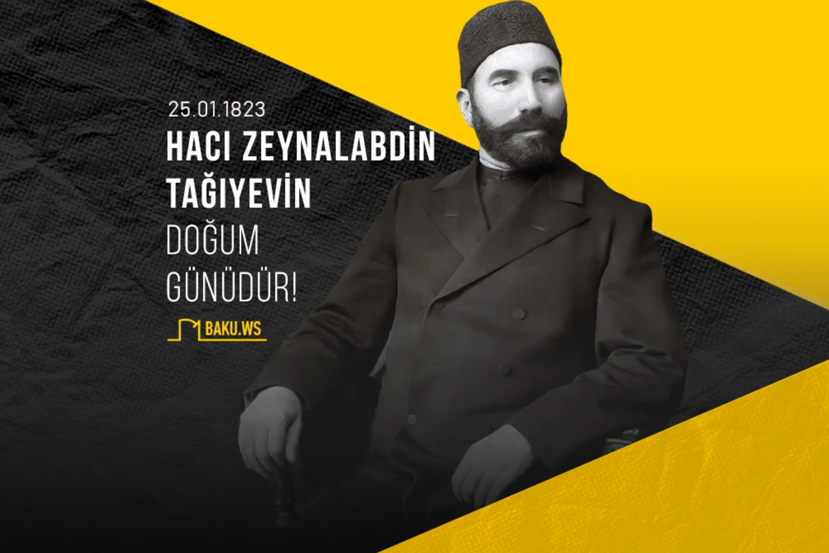 Bu gün Hacı Zeynalabdin Tağıyevin doğum günüdür Bu gün Hacı Zeynalabdin Tağıyevin doğum günüdür