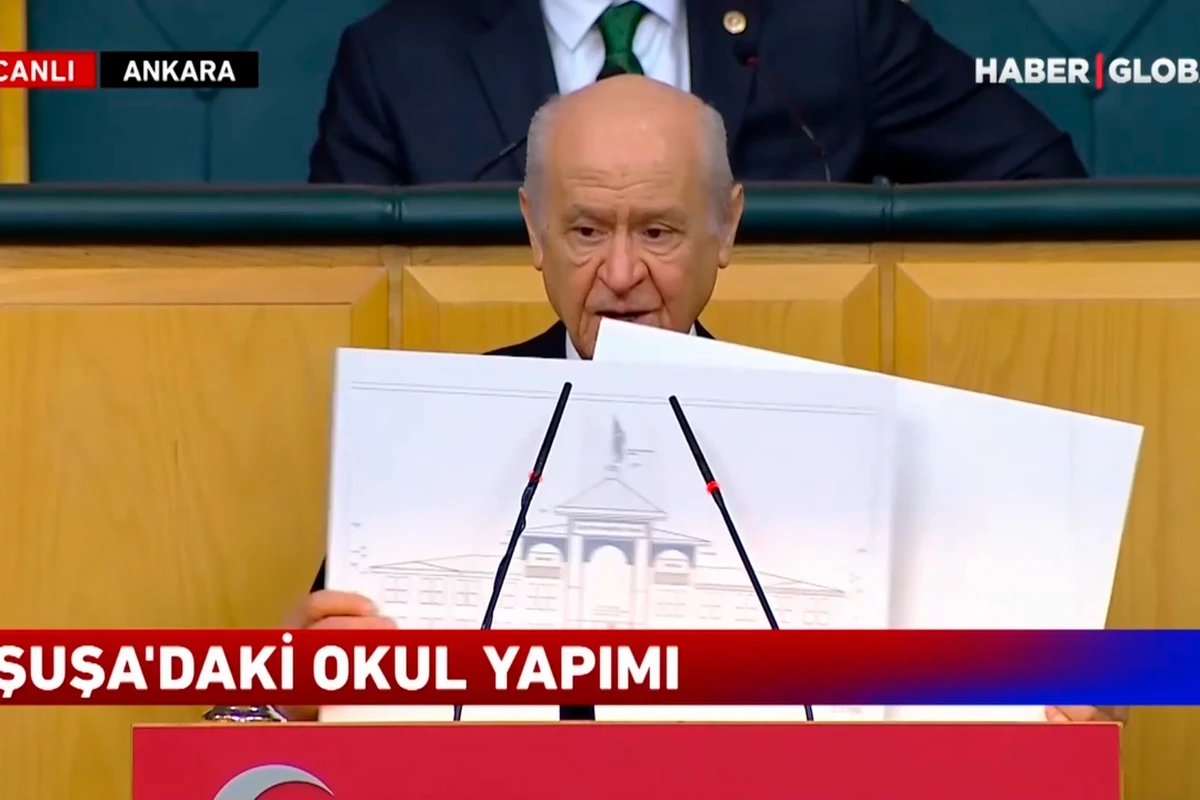 Dövlət Bağçalı Şuşada tikiləcək məktəbin eskizini göstərdi - VİDEO Dövlət Bağçalı Şuşada tikiləcək məktəbin eskizini göstərdi - VİDEO