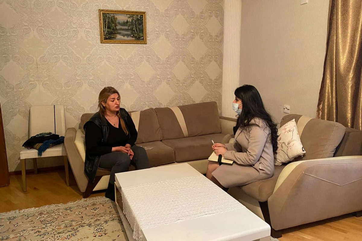Daha iki qazi ailəsi ilə bağlı dəstək işləri aparılır