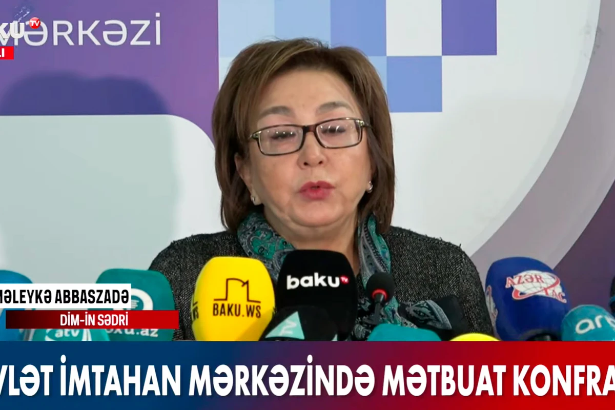 Məleykə Abbaszadə imtahanlarla bağlı son məlumatları açıqlayır - VİDEO