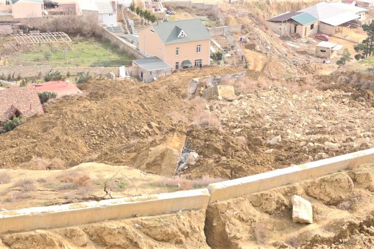 Badamdar sürüşmə sahəsində son vəziyyət açıqlanıb