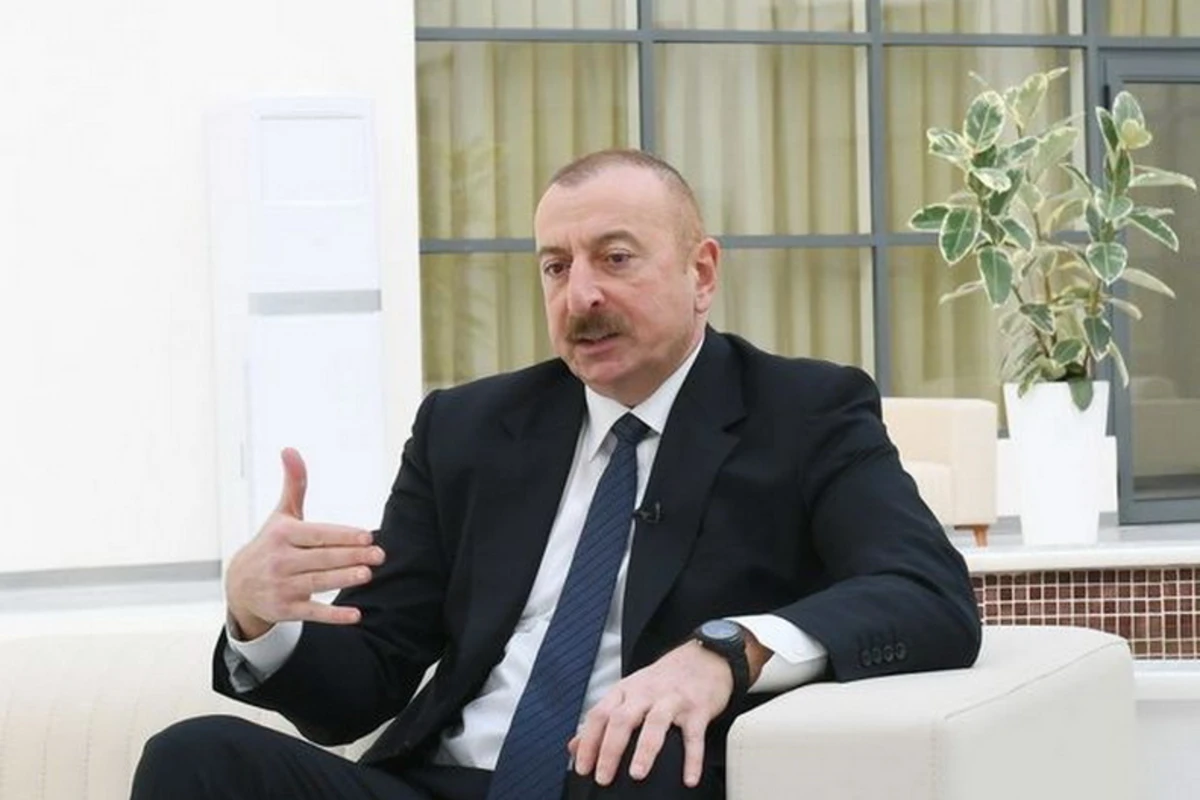 Ильхам Алиев дал интервью телеканалу АзТВ - ВИДЕО