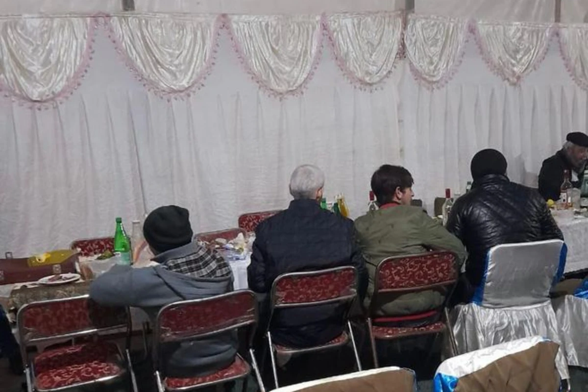 В Азербайджане оштрафованы организаторы свадьбы - ФОТО