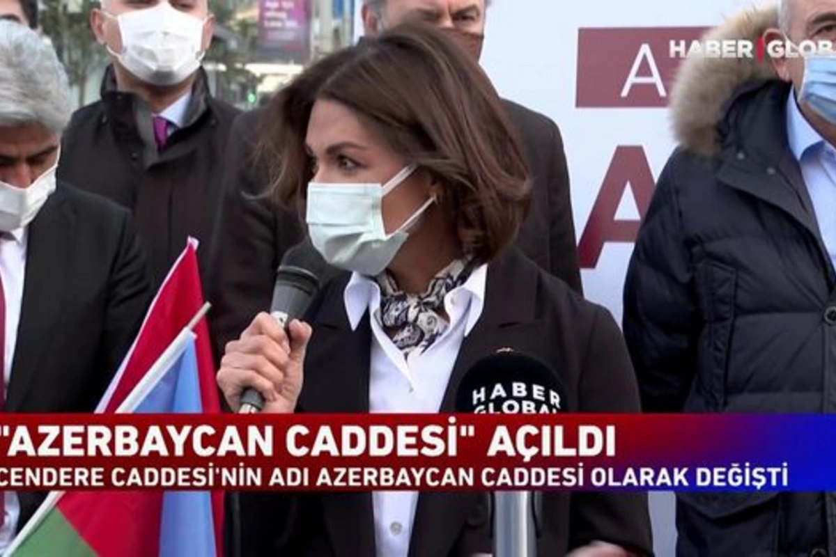 İstanbulda küçəyə Azərbaycan adı verildi – VİDEO